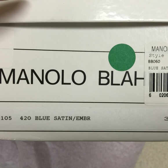 NIB Manolo Blahnik BB Crystal 105mm Pump, 35/5 - Picture 7 of 7